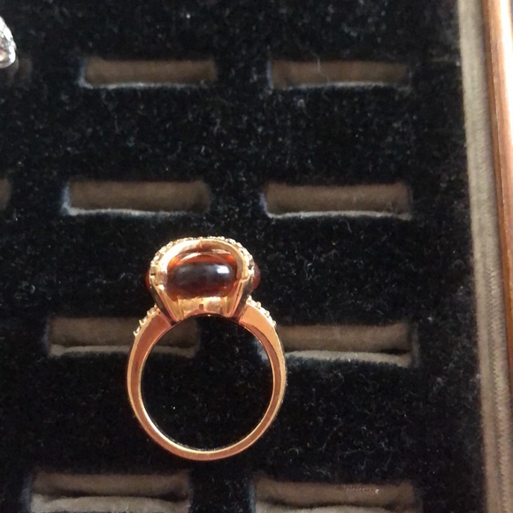 🌻🌻🌻 bundle 3 for 20🌻🌻 gold tone amber ring - Picture 2 of 4